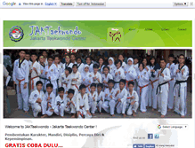 Tablet Screenshot of jaktaekwondo.com